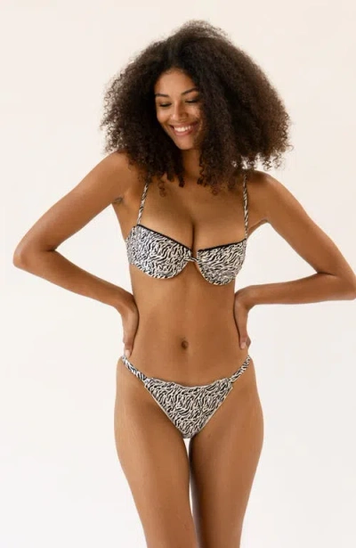 Dippin Daisys Lucca Cheeky Bikini Bottom In Wild Child