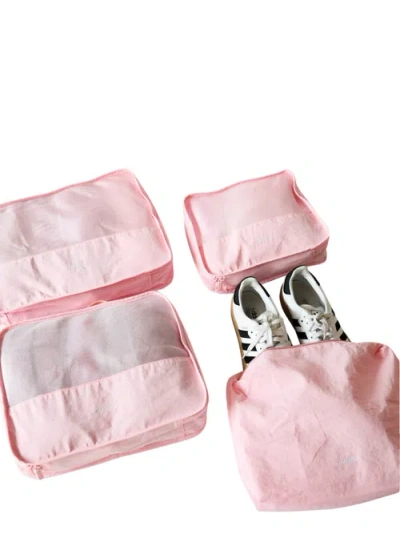 Augustnoa Packing Cubes In Pink