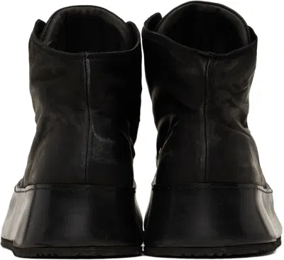 A Diciannoveventitre Black Canua Mid Sneakers