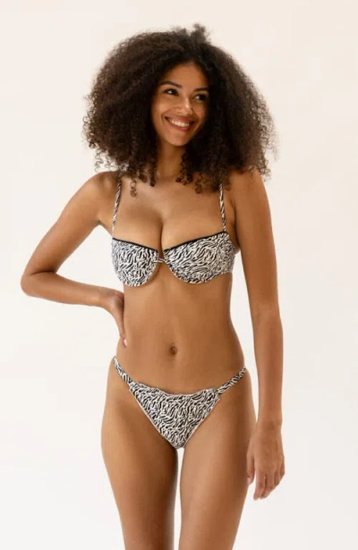 Dippin Daisys Starlight Underwire Bikini Top In Wild Child