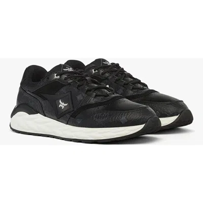Mcm Skywander Sneakers In Visetos In Black