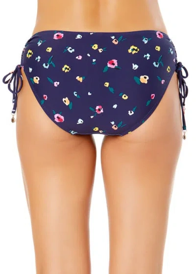Anne Cole Side Tie Swim Bottom In Multicolored