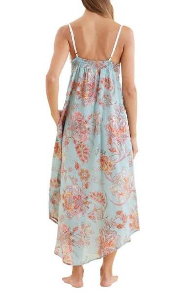 Papinelle Coco Lace Front Maxi Nightie In Eggshell