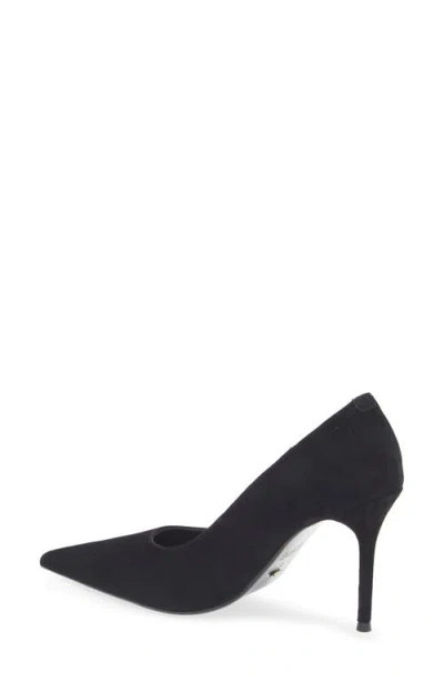 Tony Bianco Imogen Pointed Toe Pump In Black Suede