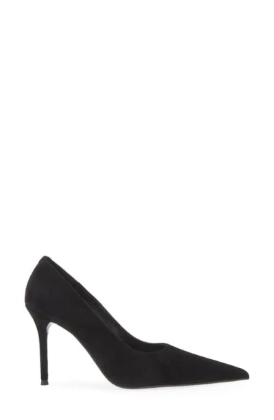 Tony Bianco Imogen Pointed Toe Pump In Black Suede