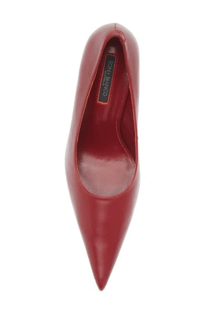 Tony Bianco Imogen Pointed Toe Pump In Berry Venice