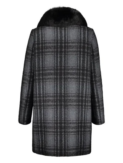 Moorer Amaranto Coat In Grey