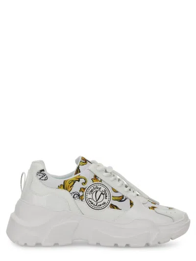 Versace Jeans Couture Speedtrack Bottom Sneaker In White
