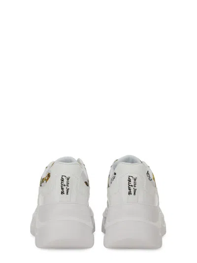 Versace Jeans Couture Speedtrack Bottom Sneaker In White