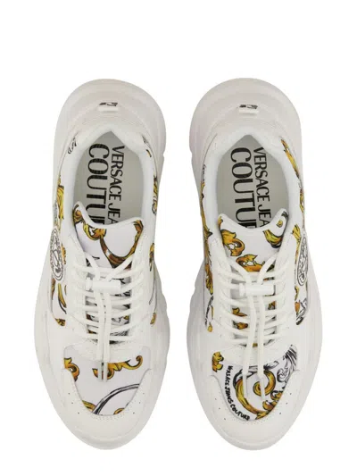 Versace Jeans Couture Speedtrack Bottom Sneaker In White