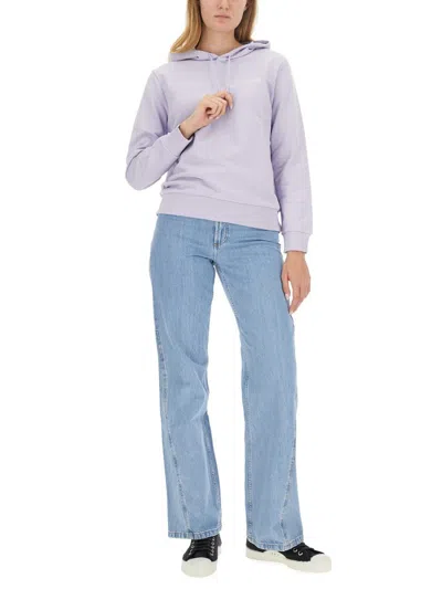 Apc Sweatshirt A.p.c. Damen Farbe Lila In Purple