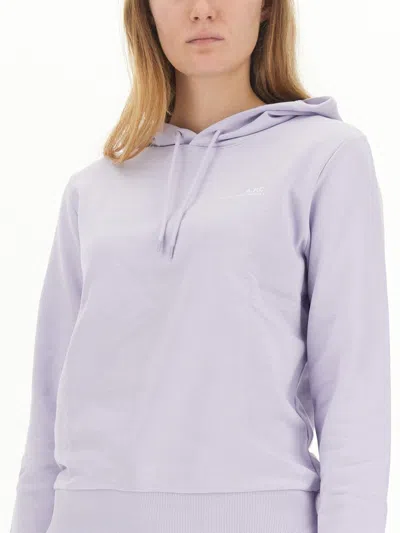 Apc Sweatshirt A.p.c. Damen Farbe Lila In Purple