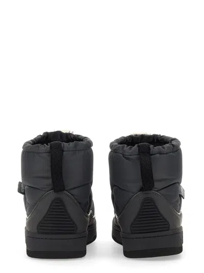 Lanvin Padded Ankle Boots In Multicolour