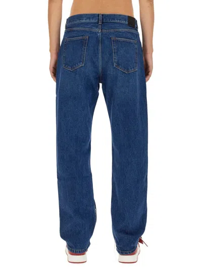 Off-white Skate Fit Jeans In Navy