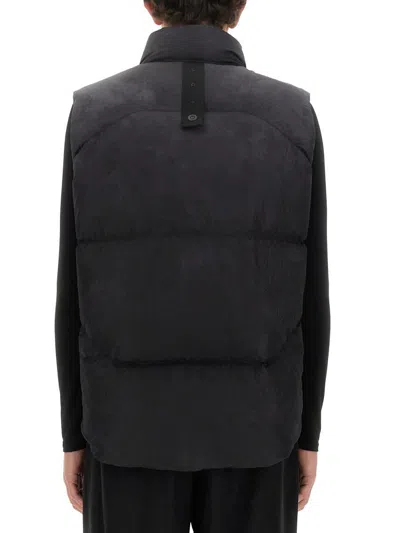 Jg1 Casual Black Jacket With High Collar In Black