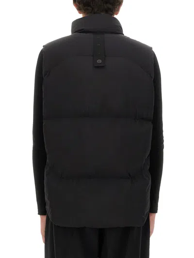 Jg1 Casual Black Jacket With High Collar In Black