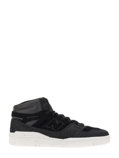 Junya Watanabe High-top Sneakers With Textured Upper And Rubber Sole In Black