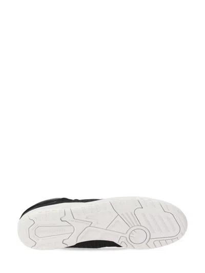 Junya Watanabe High-top Sneakers With Textured Upper And Rubber Sole In Black