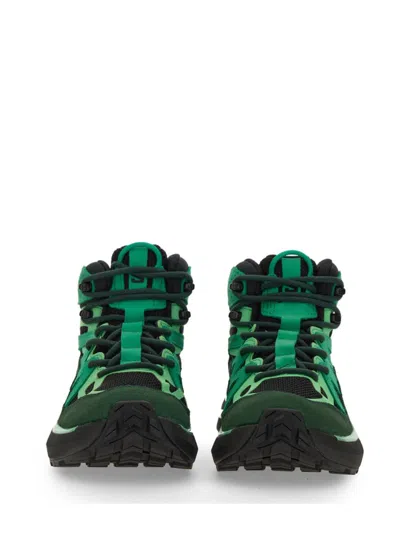 Salomon Odyssey Elmt Mid Gore-tex Unisex In Green