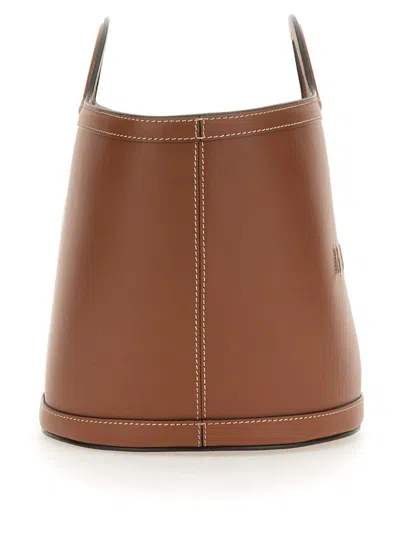 Marni Small Tropicalia Top Handle Bag In Brown