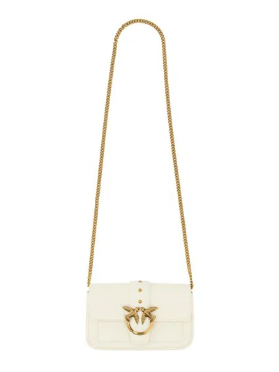 Pinko Pocket Love One Bag In White