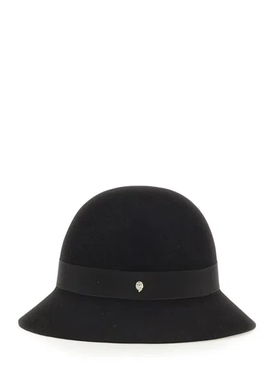Helen Kaminski Alfreda 9 Cashmere Felt Cloche In Black