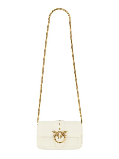 Pinko Pocket Love One Bag In White