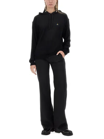 Vivienne Westwood Sweatshirt With Logo Unisex In Black
