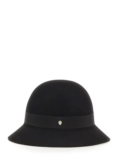 Helen Kaminski Alfreda 9 Cashmere Felt Cloche In Black