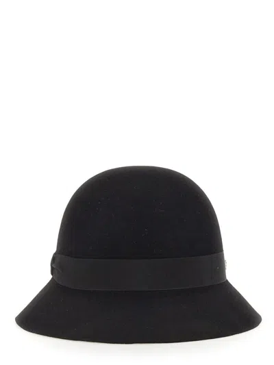 Helen Kaminski Alfreda 9 Cashmere Felt Cloche In Black