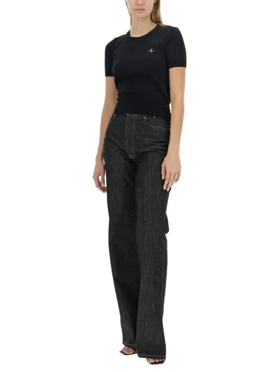 Shop Vivienne Westwood "bea" Shirt In Black