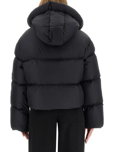 Ienki Ienki Bear Kenny Zip-up Puffer Jacket In Black