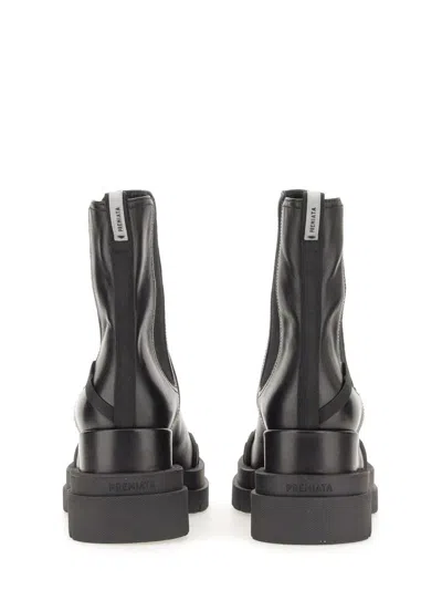Premiata Gaucho Boot In Black