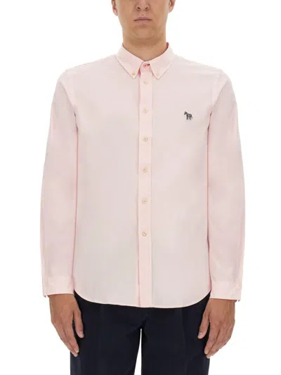 Shop Ps By Paul Smith Ps Paul Smith Regular Fit Shirt In Pink