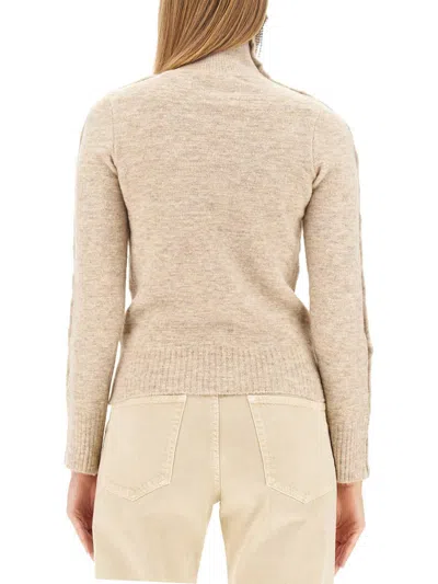 Isabel Marant Malo Sweater In Beige