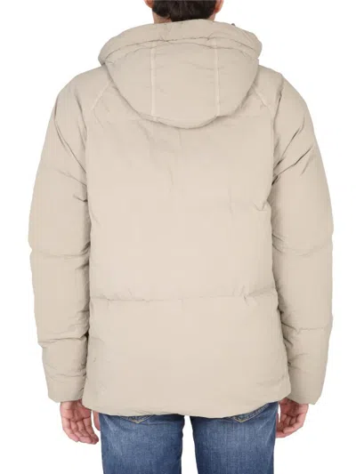 Ten C Artic Down Down Jacket In Grey