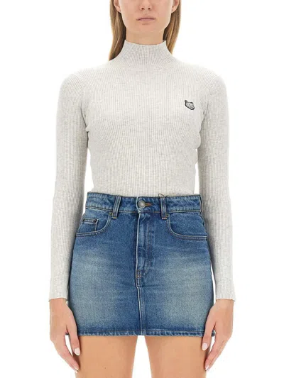 MAISON KITSUNÉ MAISON KITSUNÉ FOX PATCH JERSEY 