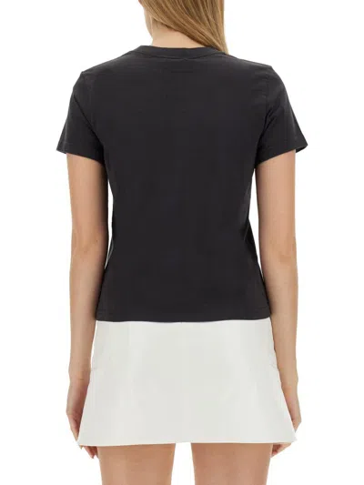 Shop Courrèges T-shirt "ac" In Grey