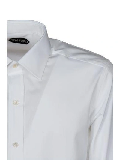 Shop Tom Ford Classic Shirt In White