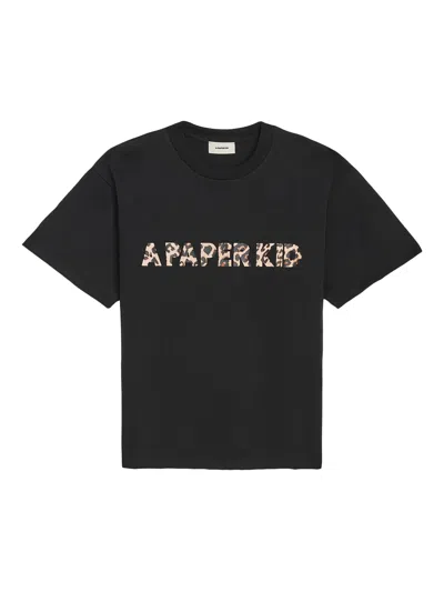 A Paper Kid Logo-print T-shirt