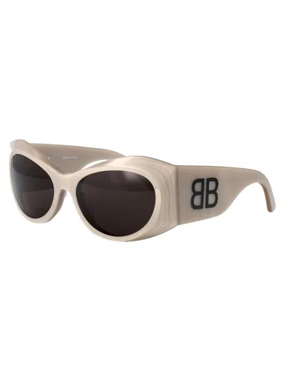 Balenciaga Black Acetate Sunglasses