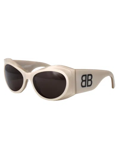Balenciaga Black Acetate Sunglasses