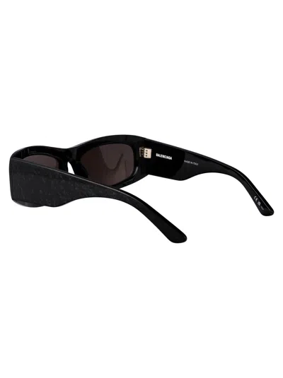 Balenciaga Grey Rectangular Ladies Sunglasses Bb0096s 001 51