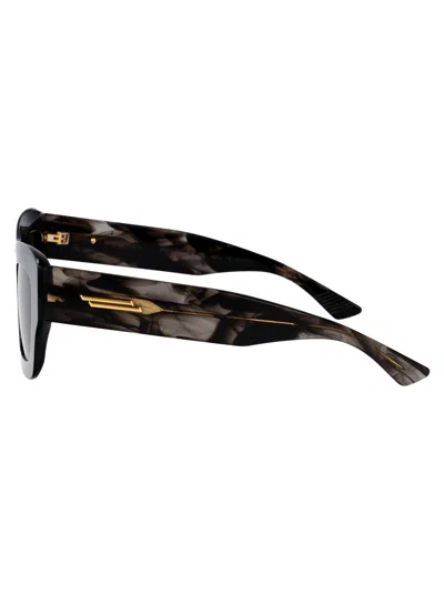Bottega Veneta Bv1357s Sunglasses In Black-black-brown