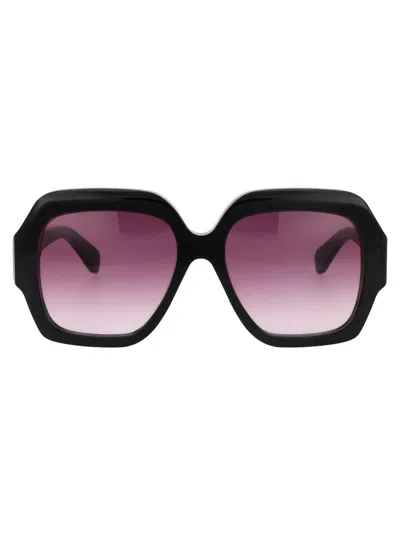 Chloé Chloe Gayia Oversized Square-frame Sunglasses