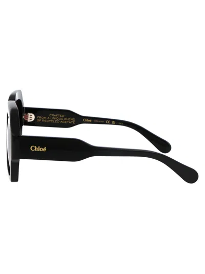 Chloé Chloe Gayia Oversized Square-frame Sunglasses