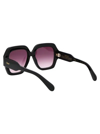 Chloé Chloe Gayia Oversized Square-frame Sunglasses