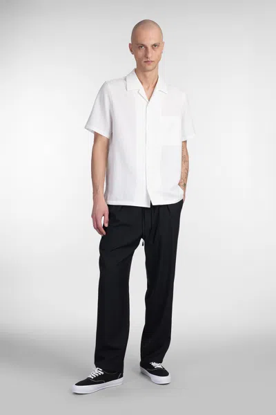 Attachment Shirt In White Polyester In White