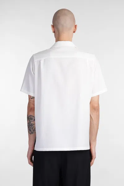 Attachment Shirt In White Polyester In White