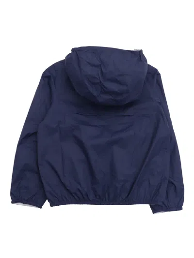 K-way P. Jake Plus.2 Double Down Jacket In Blue